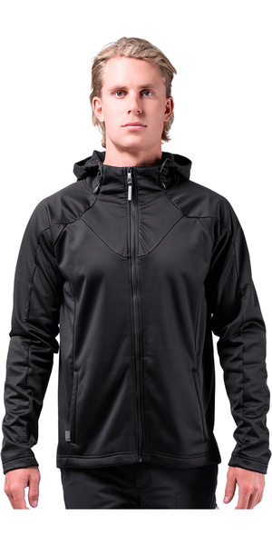 Zhik Mens Tech Fleece Lined Hoodie HDI-0065-M-BLK - Black